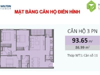 Cần bán gấp căn hộ 3 phòng ngủ Wilton Tower quận Bình Thạnh Cần bán gấp căn hộ 3 phòng ngủ Wilton Tower quận Bình Thạnh