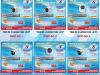 Trọn bộ 4 camera Dome 2.0MP độ phân giải 1080P khuyến mãi hấp dẫn Trọn bộ 4 camera Dome 2.0MP độ phân giải 1080P khuyến mãi hấp dẫn