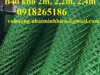 Sản xuất lưới b40 chuyên dụng cho sân tennis, sân bóng đá Sản xuất lưới b40 chuyên dụng cho sân tennis, sân bóng đá
