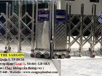 Cổng xếp tự động, cổng xếp inox 304 tại hồ chí minh- Cty Lan Bùi Cổng xếp tự động, cổng xếp inox 304 tại hồ chí minh- Cty Lan Bùi