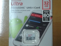 Thẻ nhớ Micro SD Ultra Sandisk 32 GB Class 10 New Thẻ nhớ Micro SD Ultra Sandisk 32 GB Class 10 New