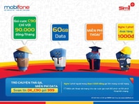 Sim 4G Mobifone siêu khuyến mại 60GB/tháng tại Hải Phòng Sim 4G Mobifone siêu khuyến mại 60GB/tháng tại Hải Phòng