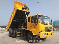 Xe tải ben Dongfeng 3 giò 6x4 hoàng huy giá rẻ Xe tải ben Dongfeng 3 giò 6x4 hoàng huy giá rẻ