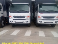 Xe tài FUSO FI 7 tấn giá rẻ chỉ 750tr, mui bạt, dài 5m8 hoặc 6m6 Xe tài FUSO FI 7 tấn giá rẻ chỉ 750tr, mui bạt, dài 5m8 hoặc 6m6