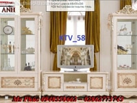 10 mẫu kệ tivi phòng khách tân cổ điển đáng sở hữu nhất năm 2018 10 mẫu kệ tivi phòng khách tân cổ điển đáng sở hữu nhất năm 2018