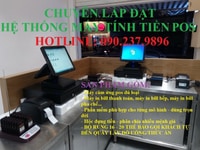 Trọn bộ máy tính tiền 2 màn hình cho quán cafe tại Cần Thơ Trọn bộ máy tính tiền 2 màn hình cho quán cafe tại Cần Thơ