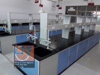 Bàn thí nghiệm trung tâm- Bàn thí nghiệm áp tường Phenolic Bàn thí nghiệm trung tâm- Bàn thí nghiệm áp tường Phenolic