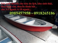 Bán thuyền chèo giá rẻ dành cho 5-8 người, thuyền composite đẹp giá rẻ Bán thuyền chèo giá rẻ dành cho 5-8 người, thuyền composite đẹp giá rẻ