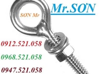 Bu lông móc treo thép mạ M12 x 100.Bu lông mắt tròn,tai cẩu inox ,rẻ. Bu lông móc treo thép mạ M12 x 100.Bu lông mắt tròn,tai cẩu inox ,rẻ.