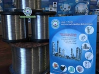 Cuộn dây sợi inox 304, sợi thô 6kg/cuộn. Đông Châu Co.,ltđ Cuộn dây sợi inox 304, sợi thô 6kg/cuộn. Đông Châu Co.,ltđ