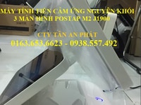 Bán máy pos tính tiền 3 màn hình cho trà sữa Bán máy pos tính tiền 3 màn hình cho trà sữa