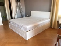 Giường gỗ sồi Mỹ có ngăn kéo 1m6 &1m8 Giường gỗ sồi Mỹ có ngăn kéo 1m6 &1m8