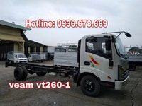 Xe tải veam vt260-1 thùng dài 6m động cơ Isuzu giá tốt nhất Xe tải veam vt260-1 thùng dài 6m động cơ Isuzu giá tốt nhất
