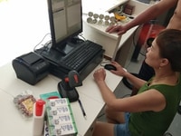 Bán máy tính tiền dùng cho siêu thị mini tại Hà Nội Bán máy tính tiền dùng cho siêu thị mini tại Hà Nội