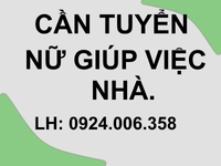 Gia đình tôi cần tuyển gấp một cô giúp việc chăm trẻ Gia đình tôi cần tuyển gấp một cô giúp việc chăm trẻ
