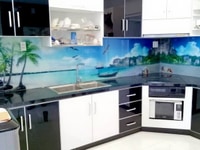 Chọn tranh kính ốp bếp hợp phong thủy Chọn tranh kính ốp bếp hợp phong thủy