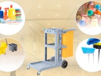Xe đẩy 3 tầng dọn vệ sinh tại Đà Nẵng Xe đẩy 3 tầng dọn vệ sinh tại Đà Nẵng