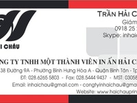 Cty TNHH Một Thành Viên in ấn Hải Châu Cty TNHH Một Thành Viên in ấn Hải Châu