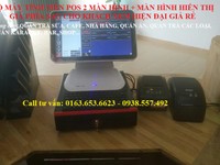 Bán máy tính tiền pos 3 màn hình cho trà sữa tại Đà Nẵng Bán máy tính tiền pos 3 màn hình cho trà sữa tại Đà Nẵng