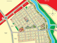 Dự án Mega City, Bến Cát của Kim Oanh đang bàn giao nền Dự án Mega City, Bến Cát của Kim Oanh đang bàn giao nền