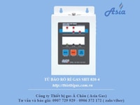 Tủ báo rò gas 4 đầu dò công nghiệp Hàn Quốc SHT-820-4 Tủ báo rò gas 4 đầu dò công nghiệp Hàn Quốc SHT-820-4