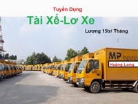Cần 10 nam lái xe, 20 phụ xe và 30 phụ kho khu vực Vũng tàu Cần 10 nam lái xe, 20 phụ xe và 30 phụ kho khu vực Vũng tàu