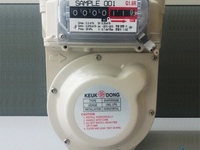 Đồng hồ lưu lượng gas Hàn Quốc G1.6 2,5m3/h Đồng hồ lưu lượng gas Hàn Quốc G1.6 2,5m3/h