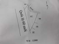 Đất mặt tiền quốc lộ 60 mới 36tỷ, vị trí đẹp nhất Bến Tre Đất mặt tiền quốc lộ 60 mới 36tỷ, vị trí đẹp nhất Bến Tre