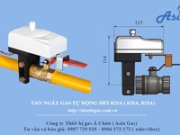 Van SHT-825A Sunghwa ngắt gas tự động Van SHT-825A Sunghwa ngắt gas tự động