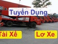 Tuyển tài xế và lơ xe làm tại Q 7,2,4,Tân Bình,Thủ Đức Bình chánh Tuyển tài xế và lơ xe làm tại Q 7,2,4,Tân Bình,Thủ Đức Bình chánh
