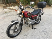 Honda Master 125 đỏ đen chính chủ biển HN Honda Master 125 đỏ đen chính chủ biển HN