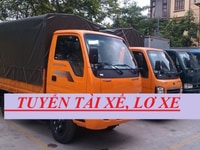 Tuyển tài xế, lơ xe, phụ kho lương cao nhận làm thời vụ 14 triệu/th Tuyển tài xế, lơ xe, phụ kho lương cao nhận làm thời vụ 14 triệu/th