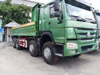 Xe ben Howo 4 chân thùng đúc phiên bản cao cấp nhất Xe ben Howo 4 chân thùng đúc phiên bản cao cấp nhất