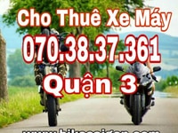 DV cho thuê xe máy tại Quận 3, giao xe tận nơi miễn phí, xe mới DV cho thuê xe máy tại Quận 3, giao xe tận nơi miễn phí, xe mới