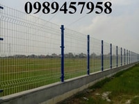 Lưới hàng rào phi 4 ô 50x150, 50x200, hàng rào gập đầu mới 100% Lưới hàng rào phi 4 ô 50x150, 50x200, hàng rào gập đầu mới 100%