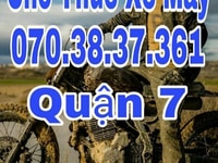 DV cho thuê xe máy giao tận nơi tại Quận 7 DV cho thuê xe máy giao tận nơi tại Quận 7