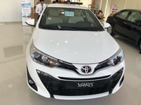 Toyota Yaris 1.5G nhập khẩu Thái màu trắng giao ngay Toyota Yaris 1.5G nhập khẩu Thái màu trắng giao ngay