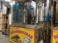 Xe bánh mì doner,lò nướng bánh mì kẹp thịt Xe bánh mì doner,lò nướng bánh mì kẹp thịt