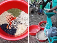 Máy nghiền ngô hạt, khoai khô, sắn khô, đỗ, hạt hướng dương ra cám Máy nghiền ngô hạt, khoai khô, sắn khô, đỗ, hạt hướng dương ra cám