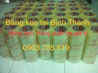 Cung cấp băng keo dán thùng trong đục tại quận Bình Thạnh, giá sỉ. Cung cấp băng keo dán thùng trong đục tại quận Bình Thạnh, giá sỉ.
