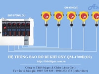Hệ thống báo rò rỉ khí oxy QM-4700D(O2) Hệ thống báo rò rỉ khí oxy QM-4700D(O2)