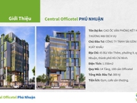 Nhận giữ chổ dự án căn hộ officetel Phú Nhuận - MT đường Bùi Văn Thêm Nhận giữ chổ dự án căn hộ officetel Phú Nhuận - MT đường Bùi Văn Thêm