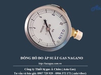 Đồng hồ đo áp suất gas Nagano giá rẻ Đồng hồ đo áp suất gas Nagano giá rẻ