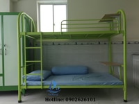 Giường tầng sắt có bàn viết cho sinh viên giá rẻ tại HCM Giường tầng sắt có bàn viết cho sinh viên giá rẻ tại HCM