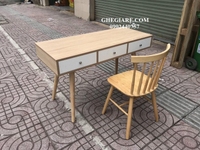 Bàn làm việc gỗ MDF chống trầy giá xưởng, bảo hành 12 tháng Bàn làm việc gỗ MDF chống trầy giá xưởng, bảo hành 12 tháng
