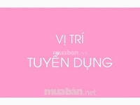 Tuyển 02 nhân viên bán hàng tại quầy 🌼🌼🌼 Tuyển 02 nhân viên bán hàng tại quầy 🌼🌼🌼