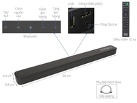 Bán Loa thanh soundbar Sony 2.0 HT-S100F - Hàng chính hãng Bán Loa thanh soundbar Sony 2.0 HT-S100F - Hàng chính hãng