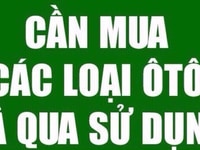 Mua xe ô tô đã qua sử dụng các loại giá cao Mua xe ô tô đã qua sử dụng các loại giá cao