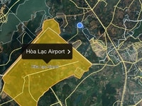 Cần bán lô góc 84,5m2 full thổ cư cách sân bay hòa lạc 500m Cần bán lô góc 84,5m2 full thổ cư cách sân bay hòa lạc 500m