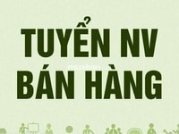Cần tuyển nhân viên Bán Hàng . Cần tuyển nhân viên Bán Hàng .